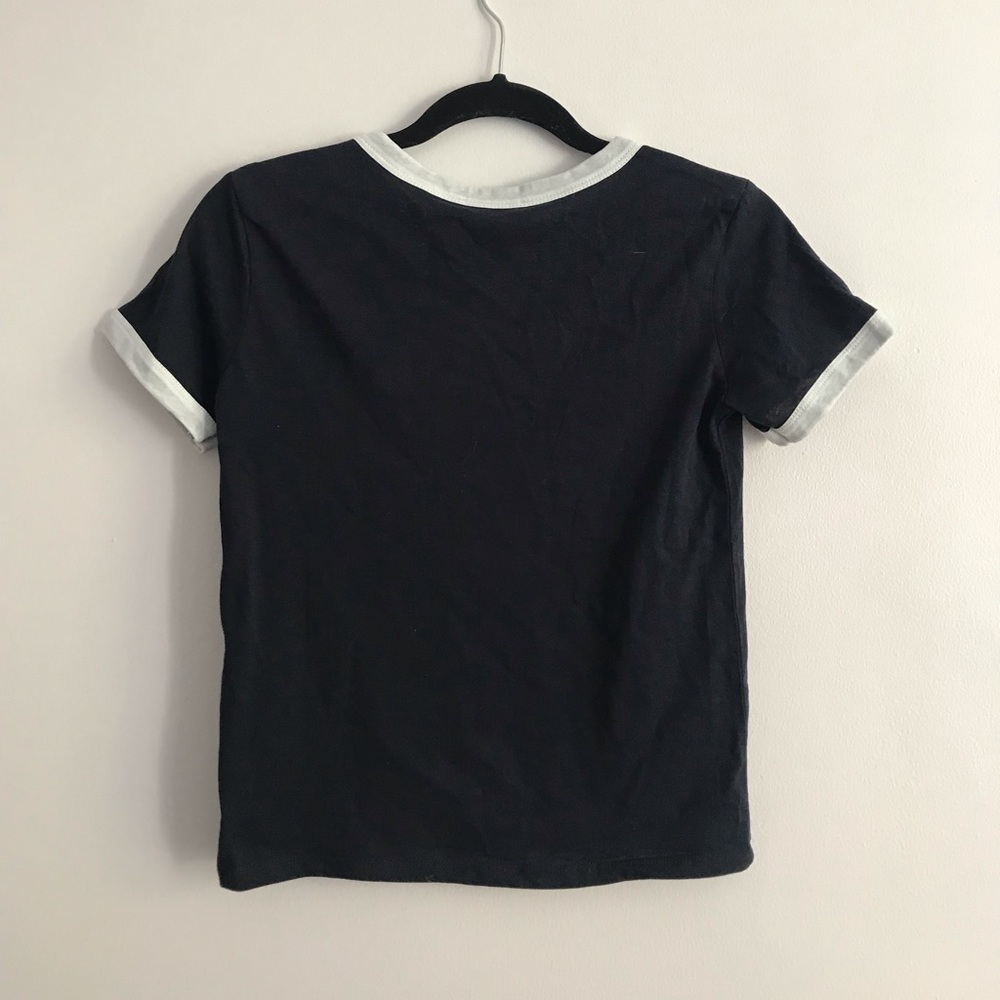 Zara ‘Hug Me Tight’ Ringer Tee - Picture 3 of 4